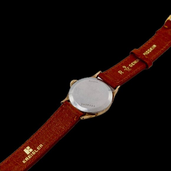 Vintage Bulova Bullseye Dial Men's Mechanical Wristwatch 10 BCC Steel & 10k RGP - Picture 3 of 5